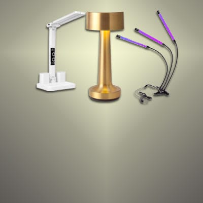 Настільні лампи