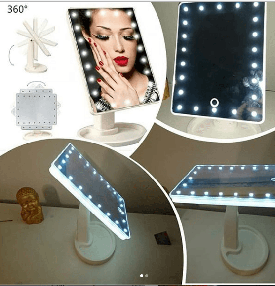 Дзеркало настільне з підсвіткою LED — бренд Large Led Mirror – фото 2