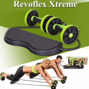 Тренажер Revoflex Xtreme для всього тіла! 40 упражнений! Роликовий тренажер
