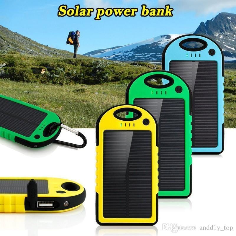 Портативне зарядне Power Bank Solar 30000 mAh на сонячній батареї ⁇ PowerBank – фото 4