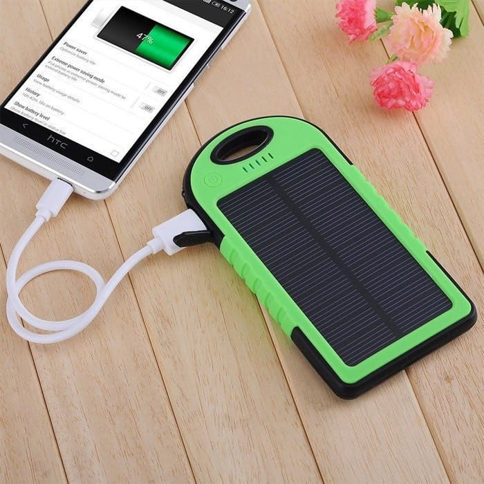 Портативне зарядне Power Bank Solar 30000 mAh на сонячній батареї ⁇ PowerBank – фото 5