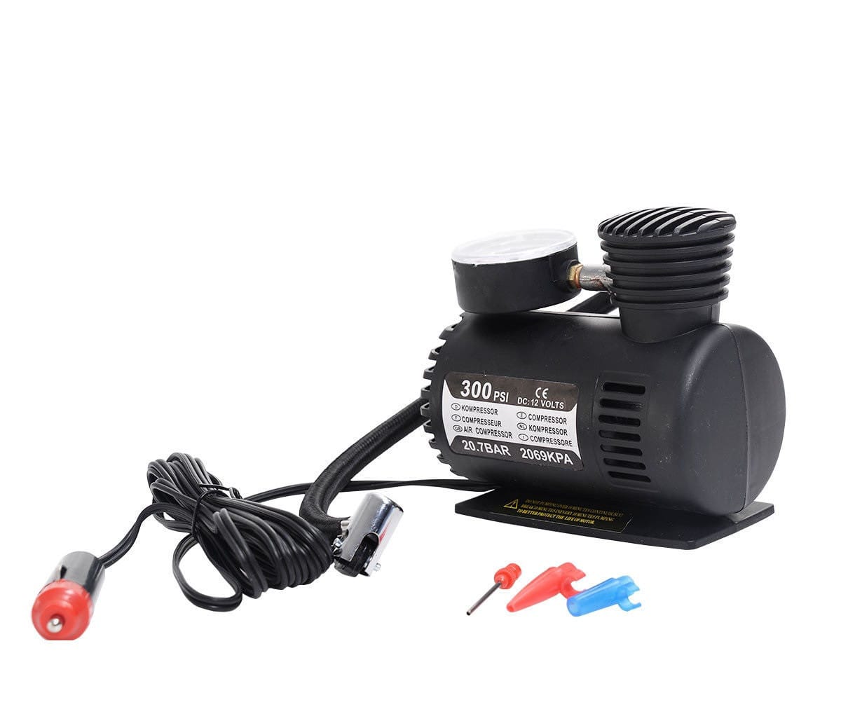 Автомобільний компресор Air Pomp MJ004, для підкачування шин, автонасос – фото 2