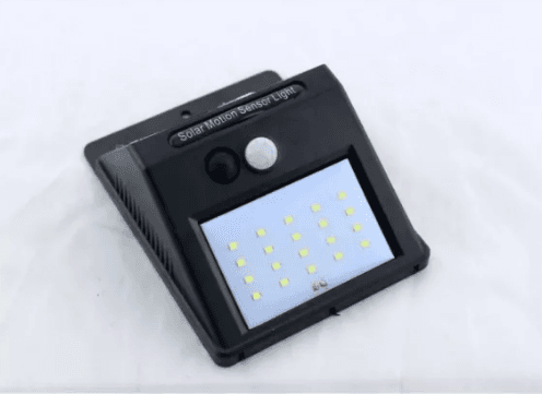 Світлодіодний Навісний ліхтар із датчиком руху 609 + solar 20 діодів – фото 4