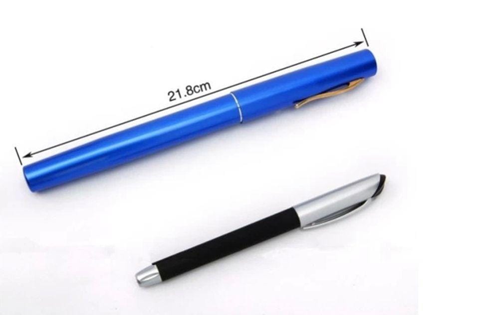 Вудка складана з котушкою та волосінню, телескопічна, Fishing rod in pen case, блешня, вудка ручка – фото 2