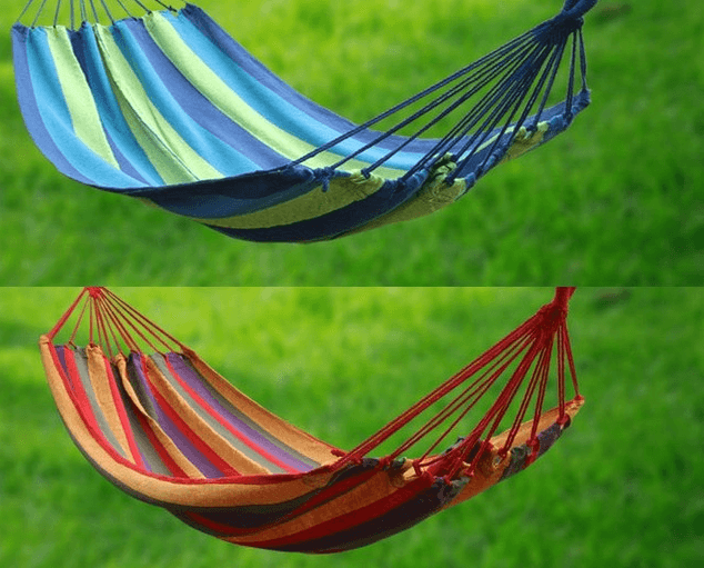 Гамак гавайський для відпочинку з бавовни 200*80 СМ – фото 9
