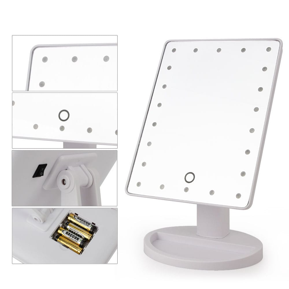 Дзеркало настільне з підсвіткою LED — бренд Large Led Mirror – фото 5