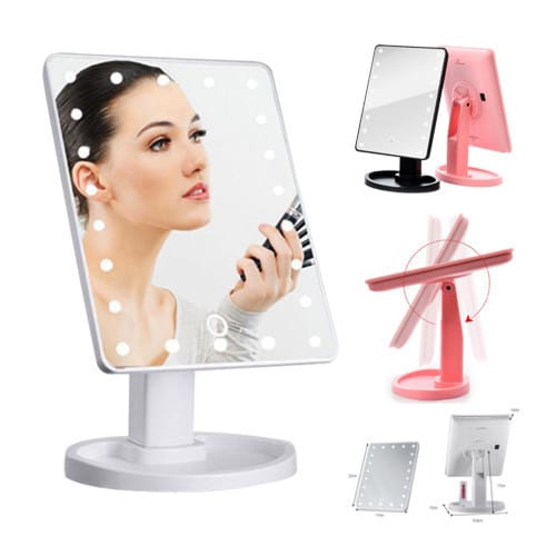 Дзеркало настільне з підсвіткою LED — бренд Large Led Mirror – фото 6