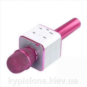 Bluetooth-мікрофон для караоке Q7 Блютуз мікро + ЧЕХОЛ – фото 4