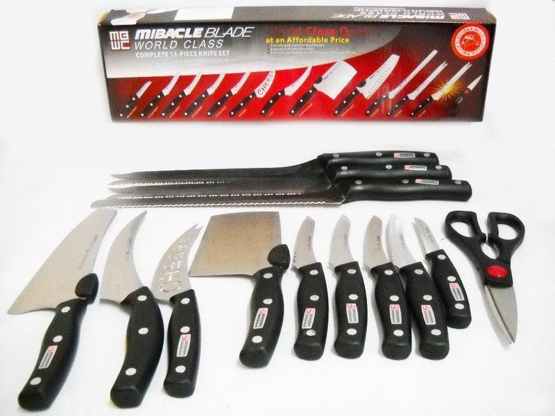 Набір професійних кухонних ножів Miracle Blade 13 в 1 – фото 1