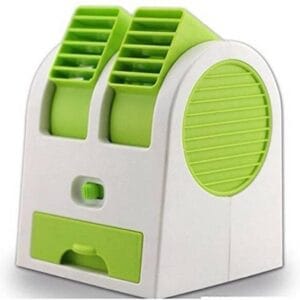 Вентилятор, Освіжувач повітря — Mini Fan MY-0199 ЗЕЛЕНИЙ