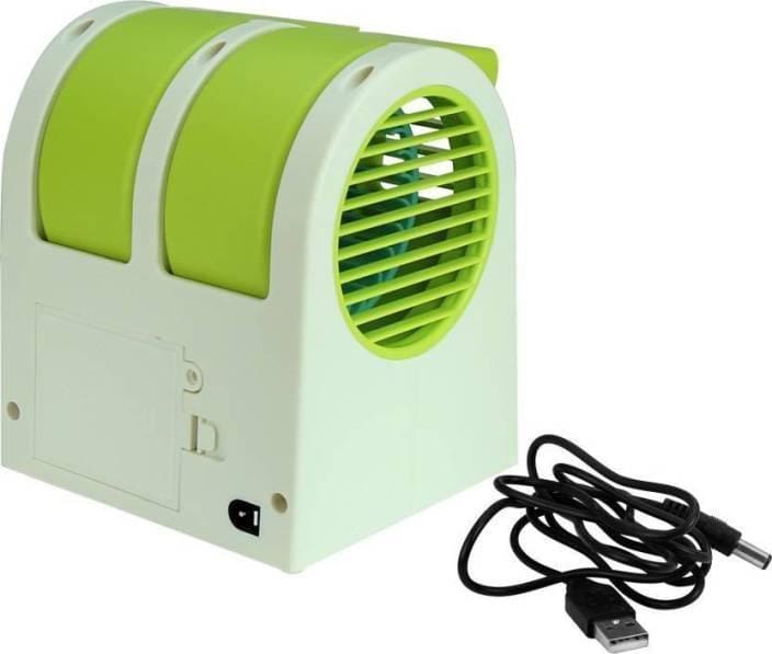 Вентилятор, Освіжувач повітря — Mini Fan MY-0199 ЗЕЛЕНИЙ – фото 6