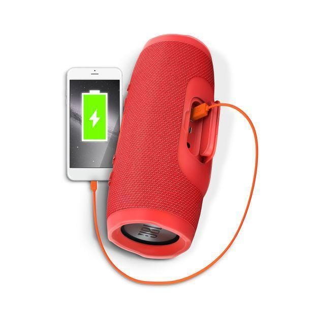 Портативна блютуз-колонка Charg 3 колонка з USB, SD, FM КРАСНА – фото 4