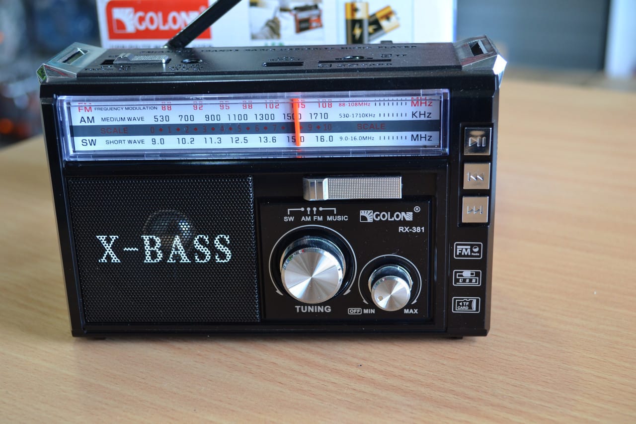 Радіоприймач GOLON RX-382 з MP3, USB + ліхтарик – фото 6