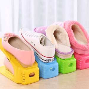 4 в 1 Подвійні підставки для взуття Double Shoe Racks LY-500, органайзери для взуття — Комплект 4 шт.
