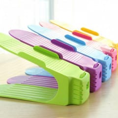 4 в 1 Подвійні підставки для взуття Double Shoe Racks LY-500, органайзери для взуття — Комплект 4 шт. – фото 1