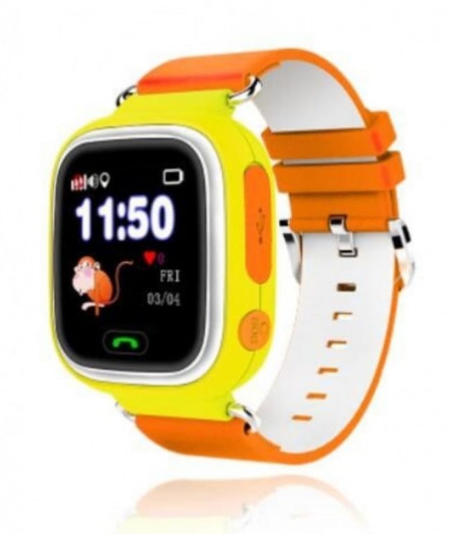 Смарт-годинник дитячий UWatch Q90 GPS контроль дзвінки повідомлення SOS Wi-Fi – фото 3