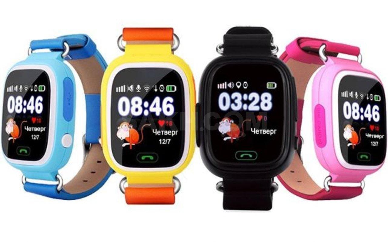 Смарт-годинник дитячий UWatch Q90 GPS контроль дзвінки повідомлення SOS Wi-Fi – фото 5
