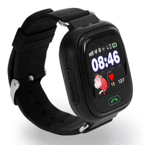 Смарт-годинник дитячий UWatch Q90 GPS контроль дзвінки повідомлення SOS Wi-Fi – фото 2