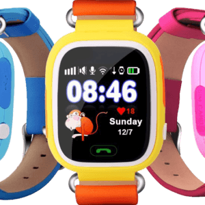 Смарт-годинник дитячий UWatch Q90 GPS контроль дзвінки повідомлення SOS Wi-Fi