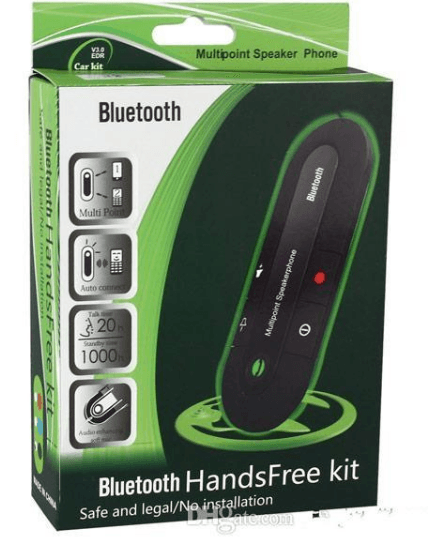 Автомобільний бездротовий динамік-гучномовець Bluetooth Hands Free kit HB 505-BT (спікерфон) – фото 4