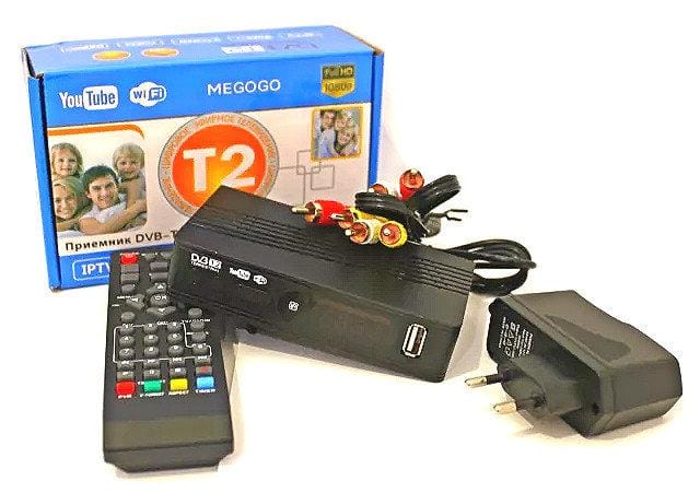 Тюнер T2 MG811 приставка з переглядом YouTube IPTV Wi-Fi HDMI USB MEGOGO – фото 2