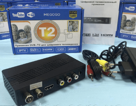 Тюнер T2 MG811 приставка з переглядом YouTube IPTV Wi-Fi HDMI USB MEGOGO – фото 4