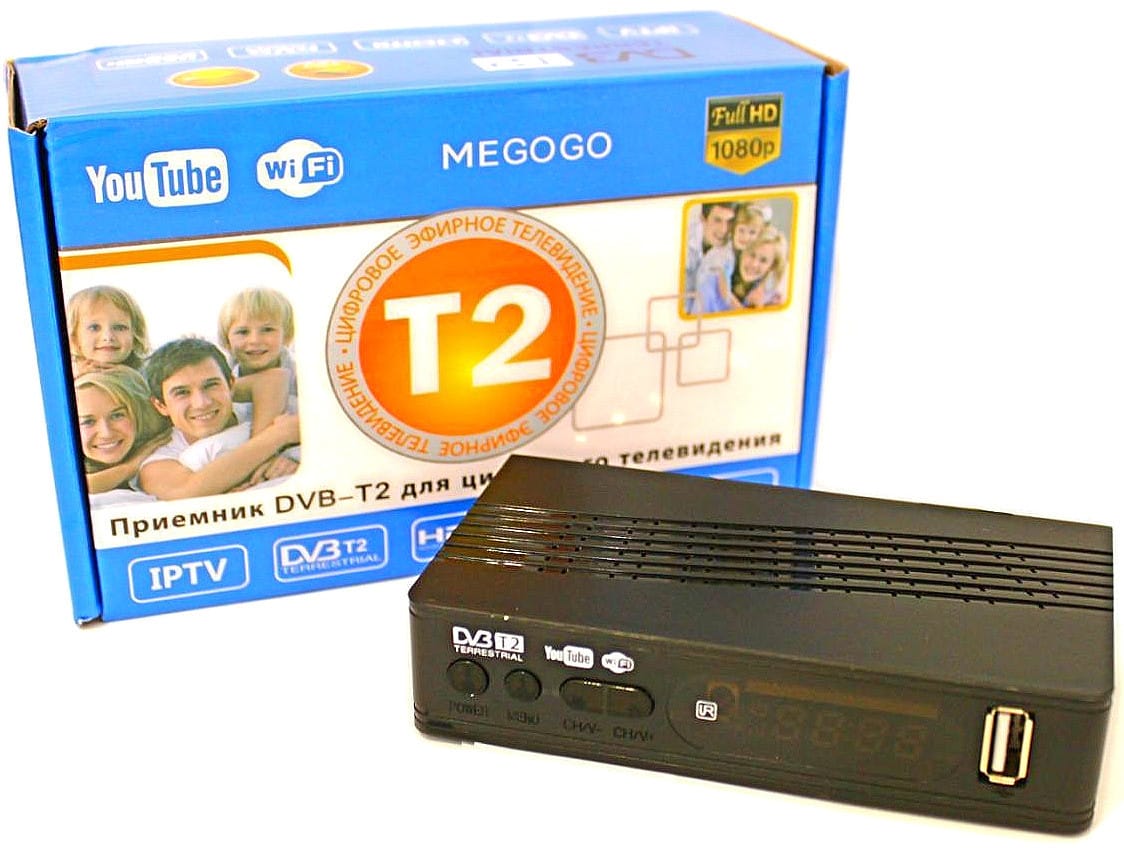 Тюнер T2 MG811 приставка з переглядом YouTube IPTV Wi-Fi HDMI USB MEGOGO – фото 5