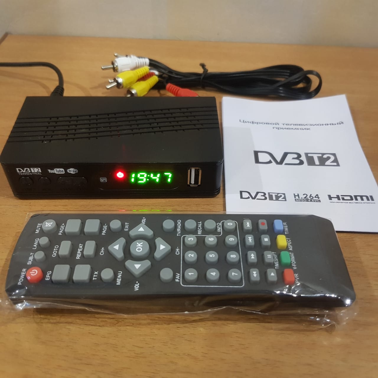 Тюнер T2 MG811 приставка з переглядом YouTube IPTV Wi-Fi HDMI USB MEGOGO – фото 6