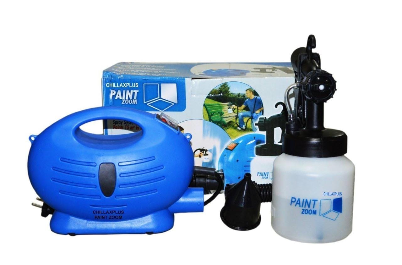 Фарборозпилювач Професійний Paint Zoom (Пейнт зум), фарбопульт електричний, розпилювач фарби – фото 4