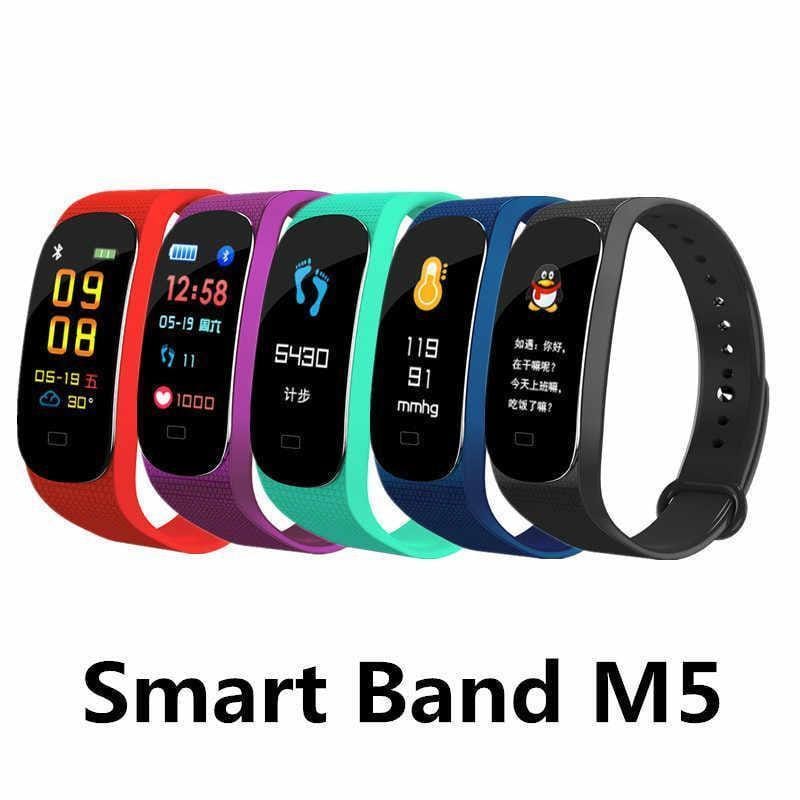 Фітнес-браслет M5 Band Smart Watch Bluetooth 4.2, крокомір, фітнес-трекер, пульс, монітор сну – фото 2