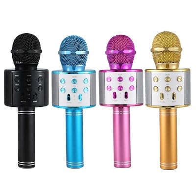 Bluetooth-мікрофон для караоке зі зміною голосу WSTER WS-858 – фото 1