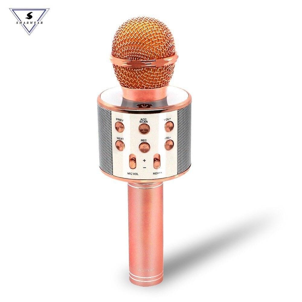 Bluetooth-мікрофон для караоке зі зміною голосу WSTER WS-858 – фото 4