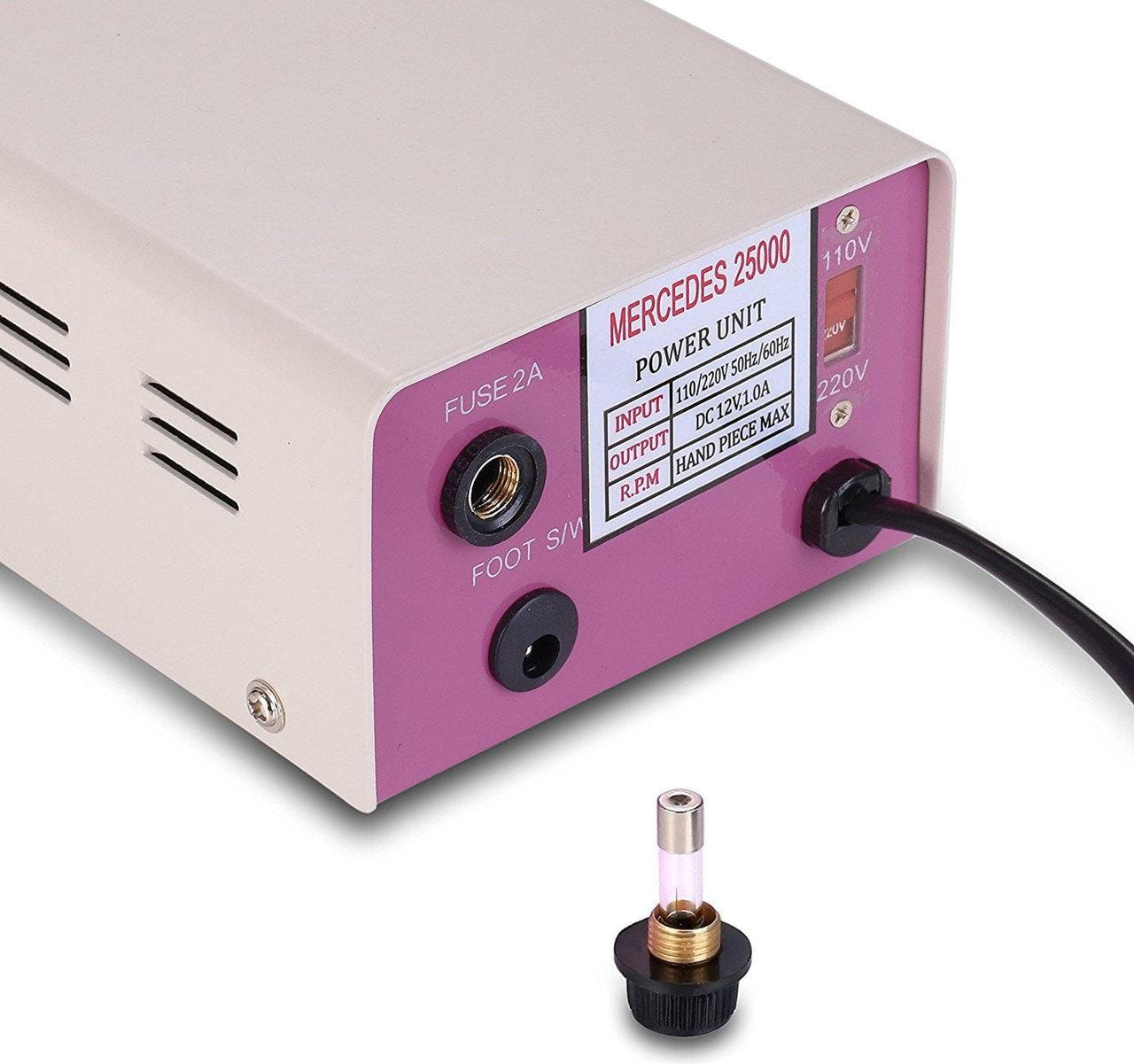 Машинка для манікюру та педикюру фрезер Beauty nail NN 25000 – фото 6