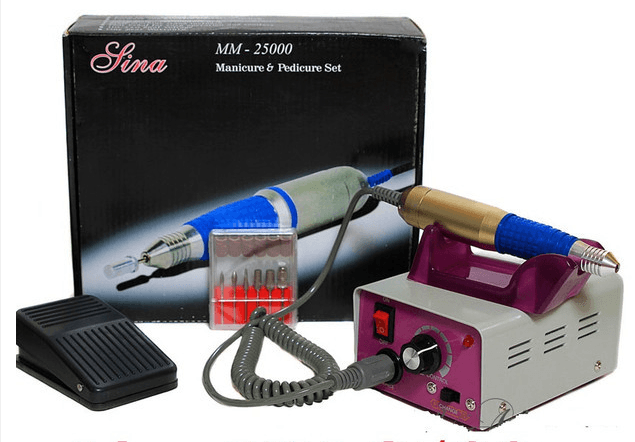 Машинка для манікюру та педикюру фрезер Beauty nail NN 25000 – фото 9