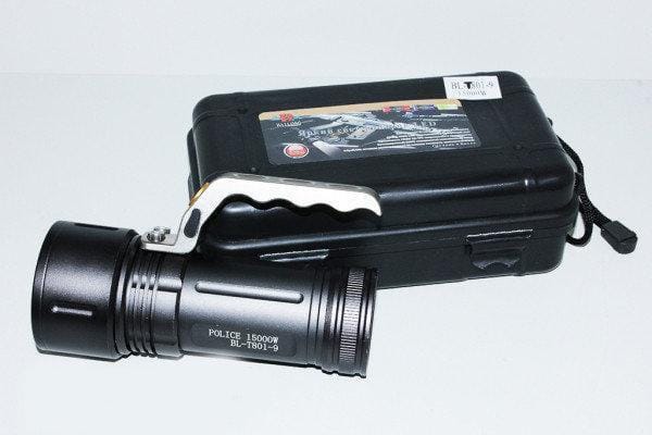 Яскравий Ліхтар-прожектор Police T801-9 з зумом – фото 5
