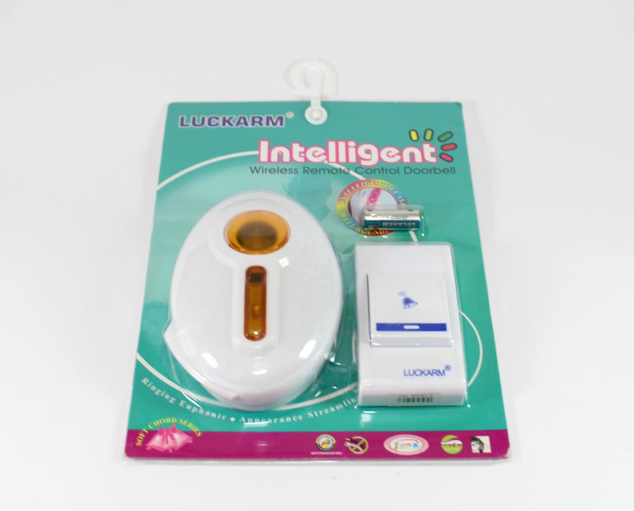 Дверний дзвінок 8620 Бездротовий дверний дзвінок на батарейках! Найкраща ціна! – фото 1