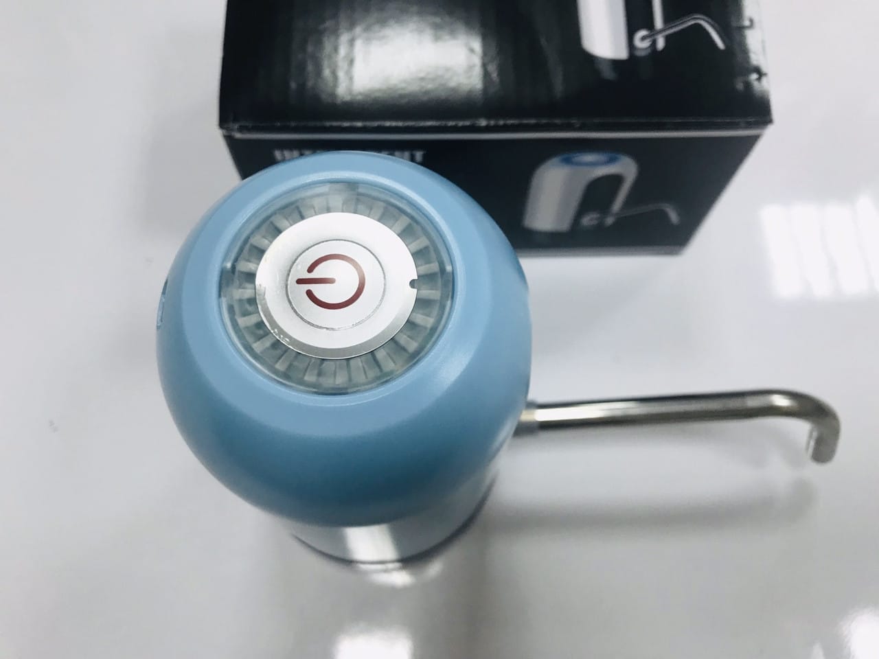 Електро помпа для бутильованої води Water Dispenser EL-1014 електрична акумуляторна на пляш – фото 2