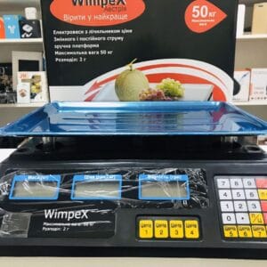 Торгові ваги електронні 50 кг 4V Wimpex sa90331 Чорний Найкраща ціна!