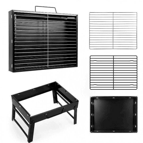 Складаний барбекю гриль портативний мангал BBQ Grill Portable — жароміцний Найкраща ціна! – фото 5