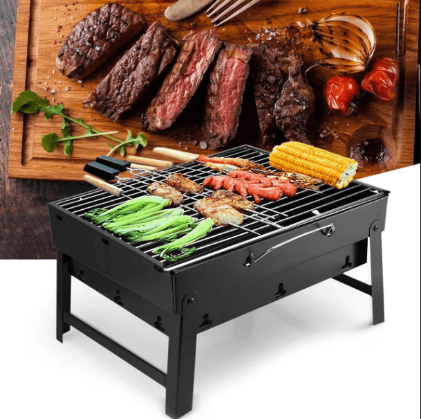Складаний барбекю гриль портативний мангал BBQ Grill Portable — жароміцний Найкраща ціна! – фото 1