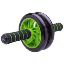 Гімнастичне спортивне фітнес-колесо Double wheel Abs health abdomen round ⁇ Тренажер-ролик для м’язів – фото 1