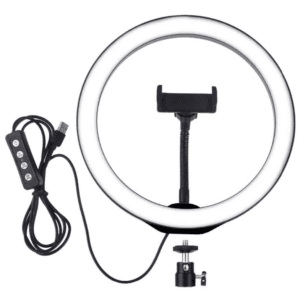 Кільцева світлодіодна Led-лампа для блогера селфі фотографа візажиста D 26 см Ring