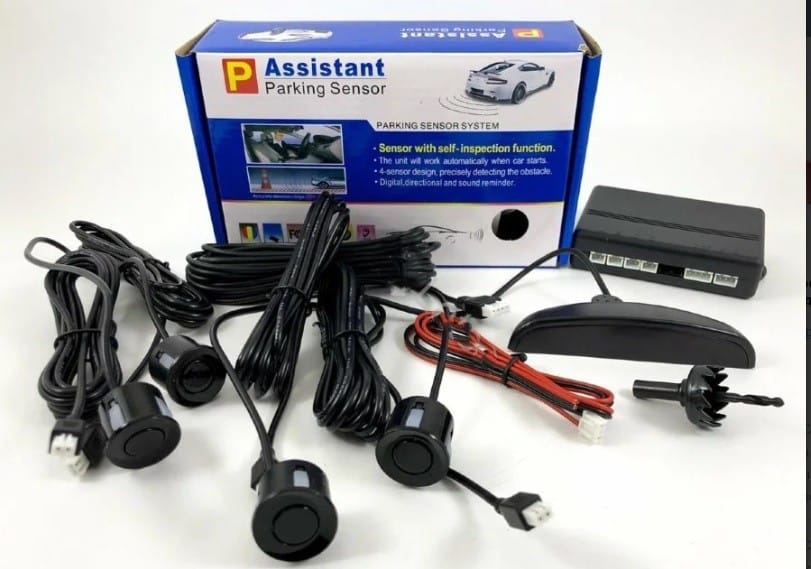 Паркувальна система на 4 датчики паркування паркінг Assistant Parking Sensor Black – фото 3
