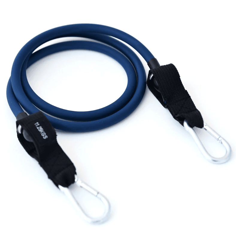 Набір трубчастих еспандерів для фітнесу 5 штук/ Багатофункціональний комплект + Чохол – фото 2