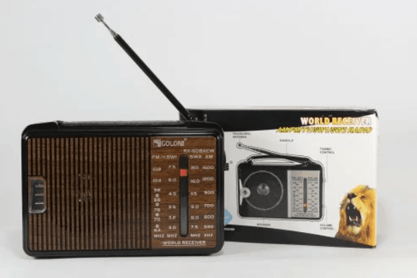 Радіоприймач Golon RX-608ACW AM/FM/TV/SW1-2 5-хвилиновий – фото 1