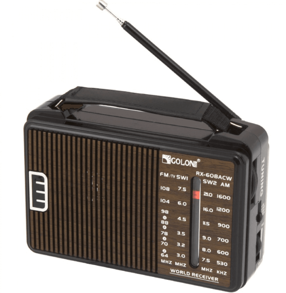 Радіоприймач Golon RX-608ACW AM/FM/TV/SW1-2 5-хвилиновий – фото 3