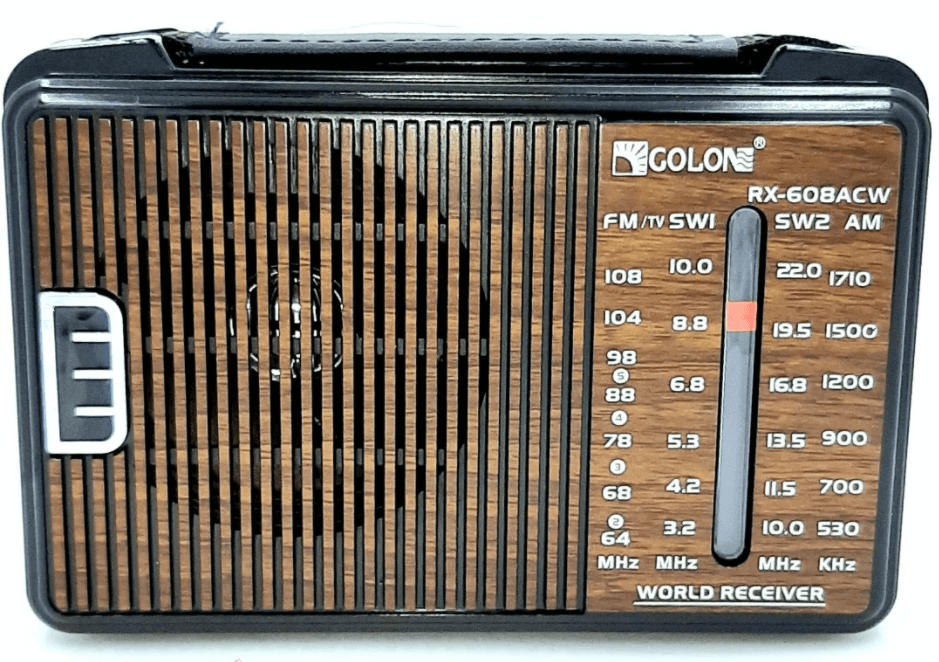 Радіоприймач Golon RX-608ACW AM/FM/TV/SW1-2 5-хвилиновий – фото 5