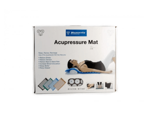 Масажний ортопедичний килимок з подушкою Acupressure Mat Ортопедический массажный коврик 65 см*41 см – фото 1