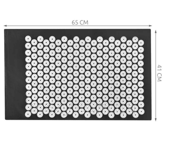 Масажний ортопедичний килимок з подушкою Acupressure Mat Ортопедический массажный коврик 65 см*41 см – фото 5