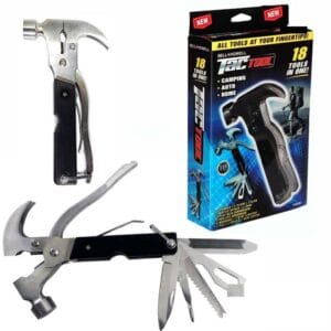 Багатофункціональний молоток-цвяходер Інструмент Мультитул Tac Tool 18 in 1